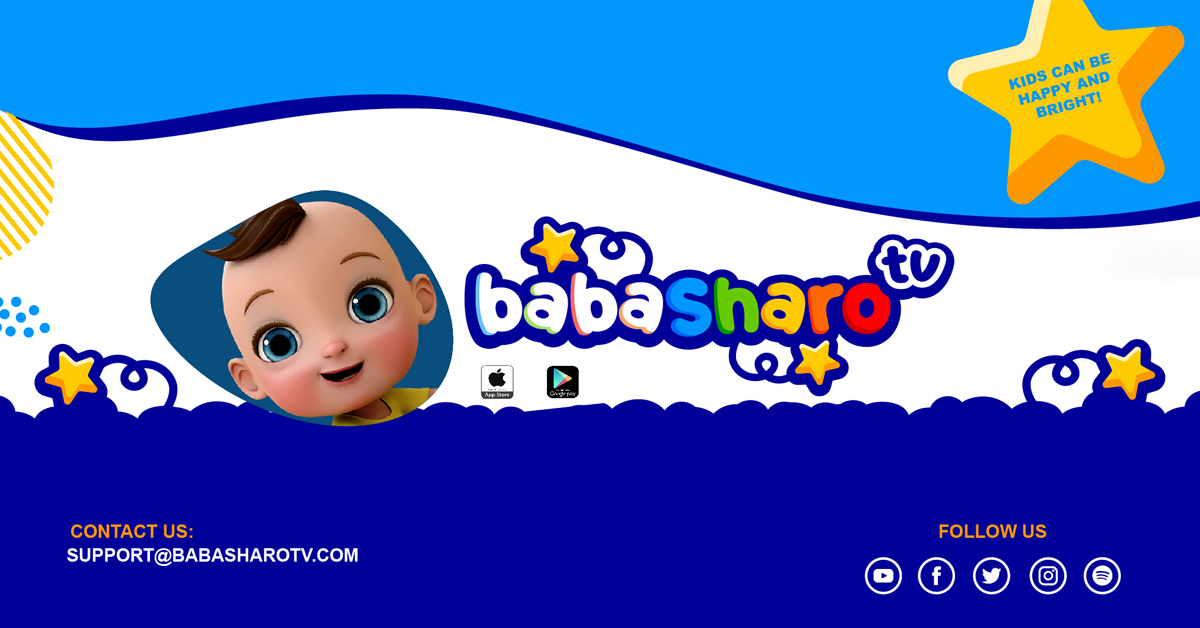 BabaSharo TV channel artwork with its animated child character and logo