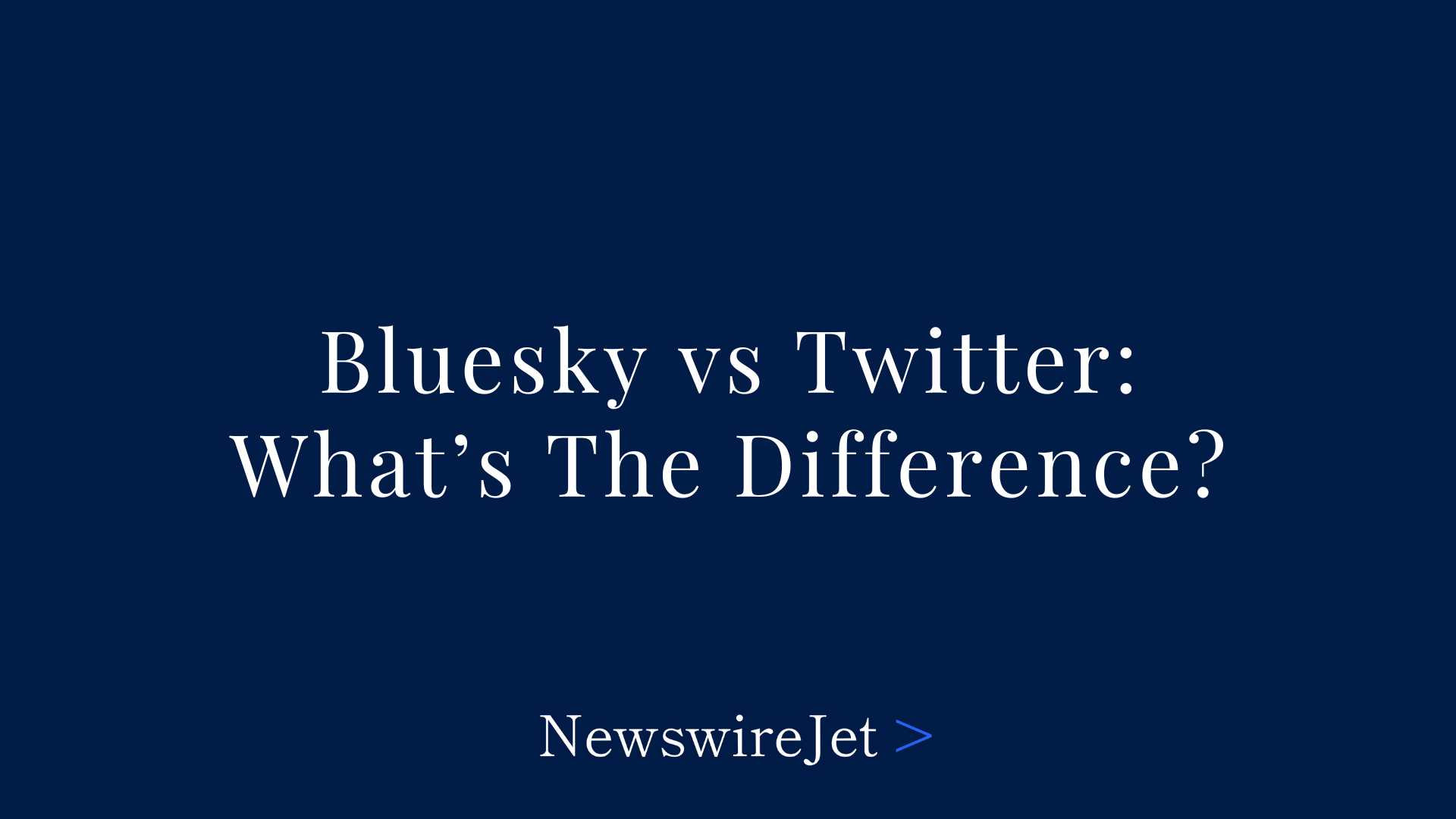 Bluesky vs Twitter (X)